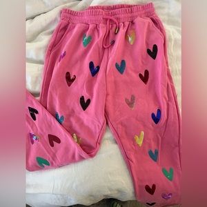 Queen of Sparkle sweatpants never worn